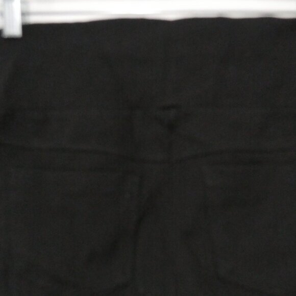 THYME | small | Black Maternity Leggings With Quilted Leg Bottoms - Picture 11 of 16